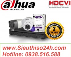 Trọn Bộ 02 Camera Chuẩn 4K (4.0Megapixel)